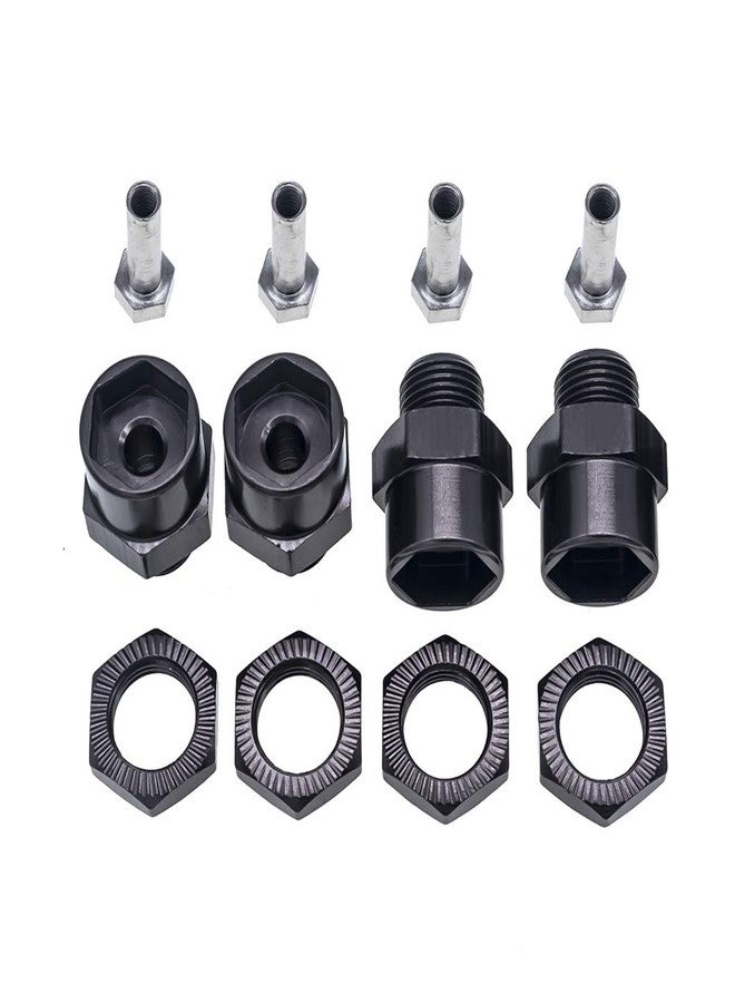 GTHELE 12mm to 17mm Wheel Hex Hub Adapter Extension Conversion for 1/10 RC Car and Upgrade 1/8 Tires - Image 1